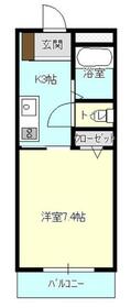 イーストアベニューの間取り