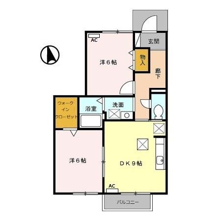 プリメーラの間取り