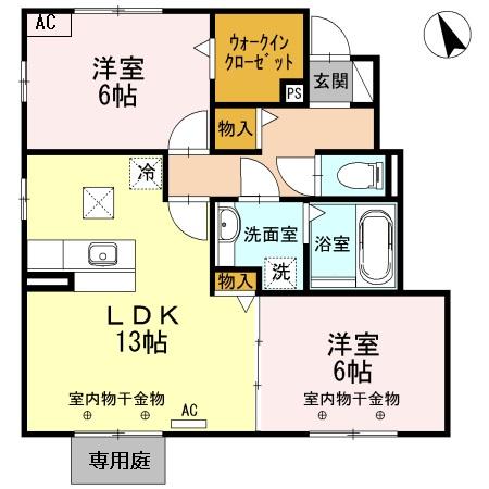 コルディアーレの間取り