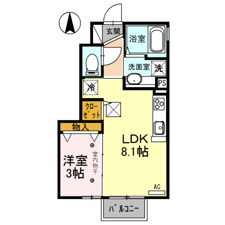エステラの間取り