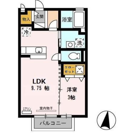 シャルマンフレーレの間取り