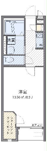 ミランダ桜荘の間取り