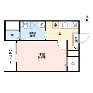 フォンテンブロー笠取町(フォンテンブローカサドの間取り