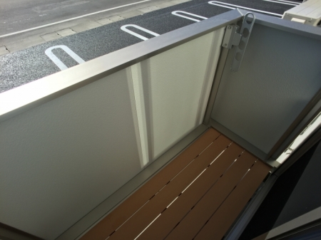 12/21 バルコニー