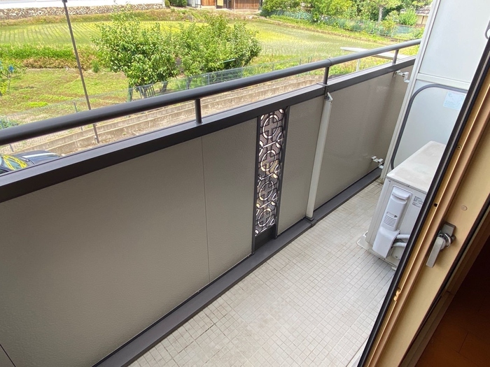 12/28 バルコニー