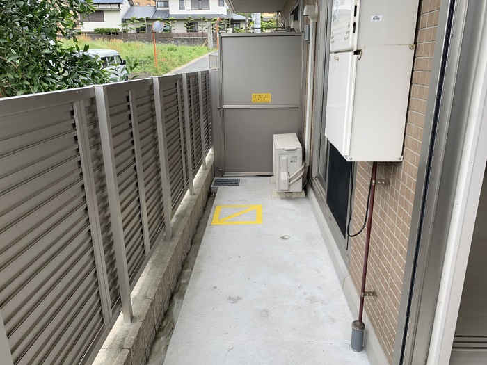 12/21 バルコニー