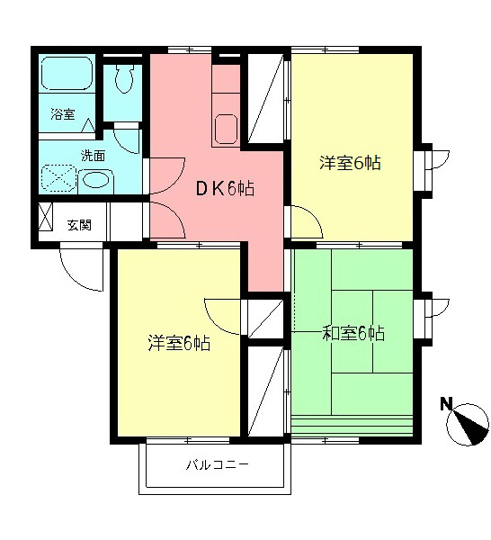 レジデンス翔の間取り