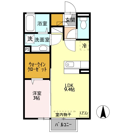 リリーフの間取り