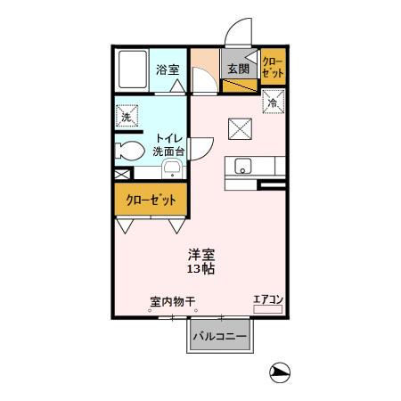 リヴェールの間取り