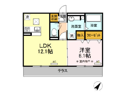 デーライトコートの間取り