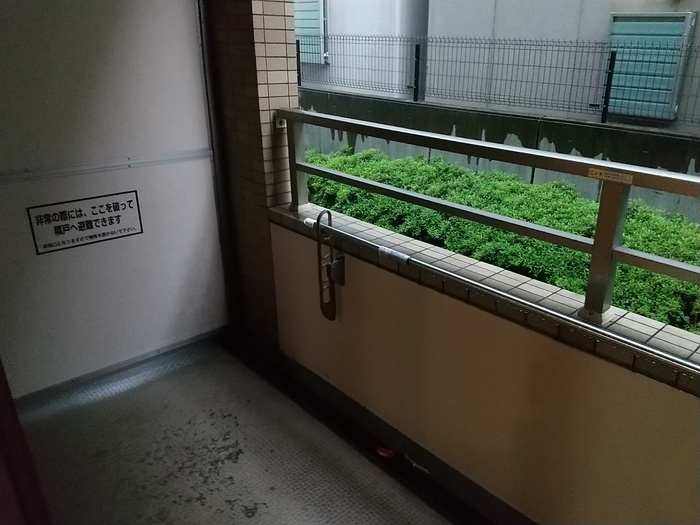 11/19 バルコニー