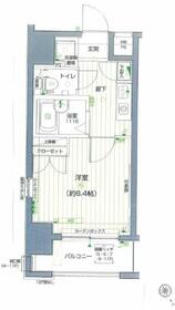 メインステージ門前仲町の間取り