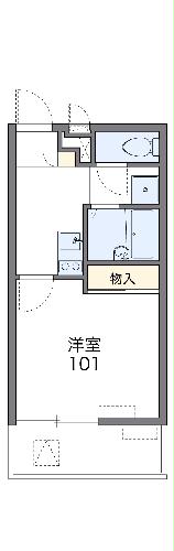 レオパレスアトレの間取り