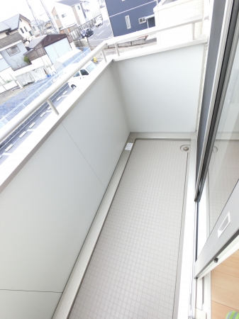 12/25 バルコニー