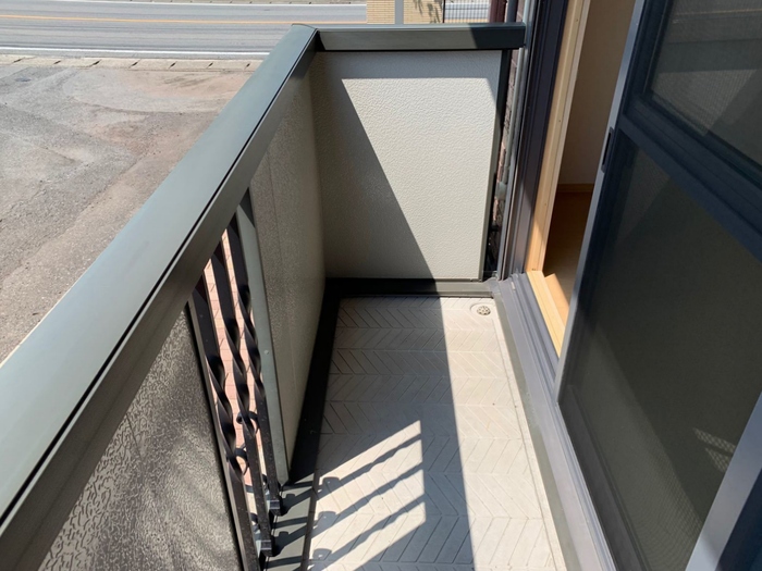 12/27 バルコニー