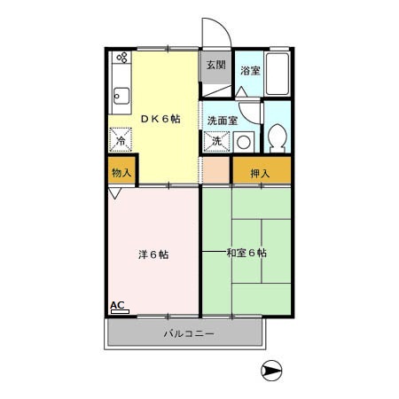 サニーガーデンの間取り