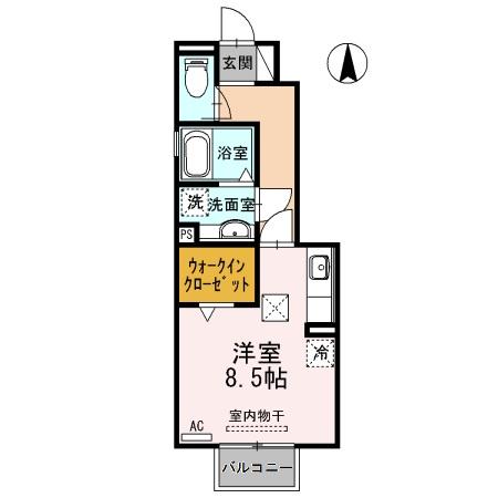 メルベイユの間取り