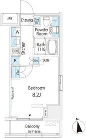 Belle Vue 浅草橋の間取り