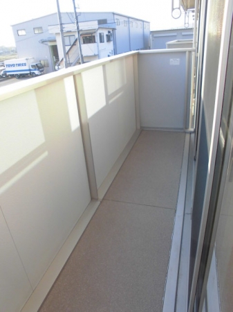 12/25 バルコニー