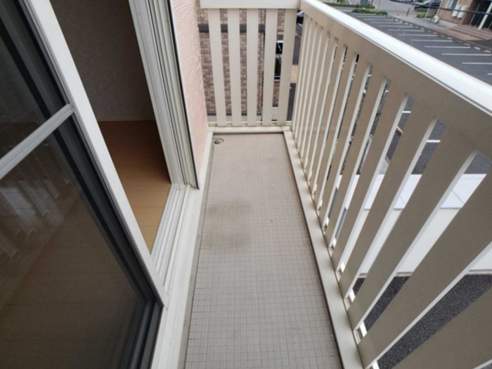 12/28 バルコニー