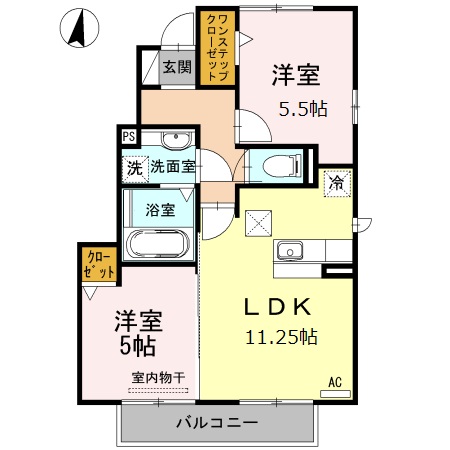 Dーroom Ricoの間取り
