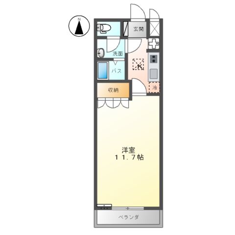 コーディアルハイムの間取り