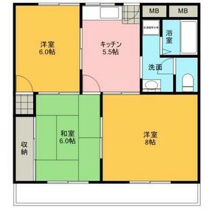 ヴェルディHALの間取り