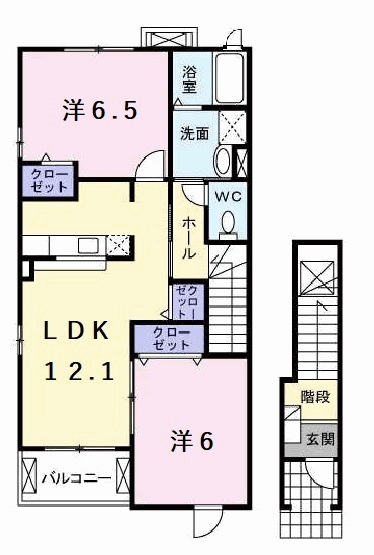 コンソラーレCの間取り