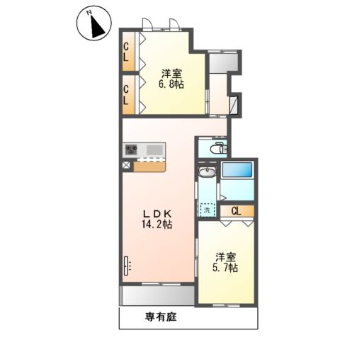 グランパの間取り