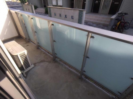 12/25 バルコニー