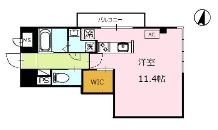 Riviere Gauche 御所西の間取り