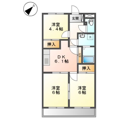 シャングリラの間取り