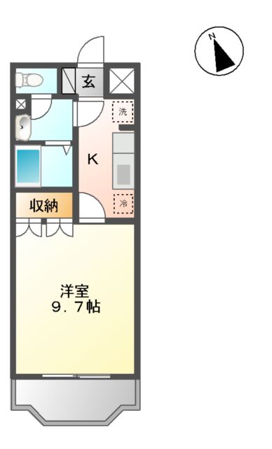 Park Hillsの間取り