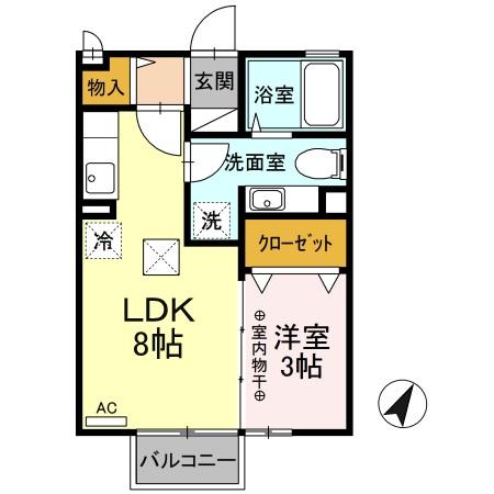 シーダーガーデンの間取り