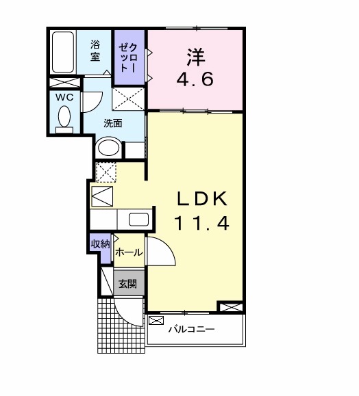 アートン・若江西の間取り