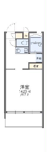 レオパレスガーデンの間取り
