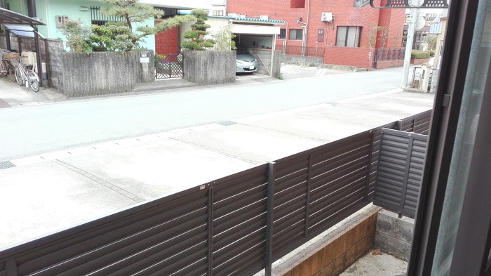 10/16 バルコニー