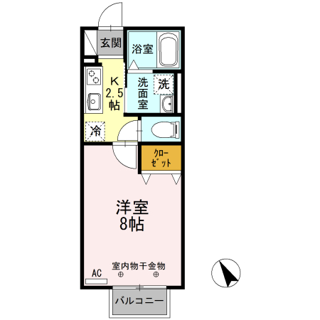 Solanaの間取り