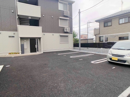 3/12 駐車場