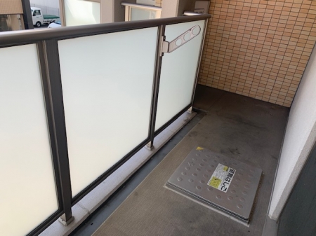 12/26 バルコニー