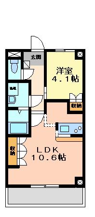 ル・リベルテの間取り