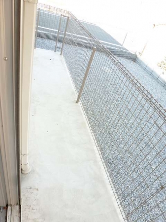 12/24 バルコニー