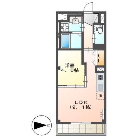 ウィズダムの間取り