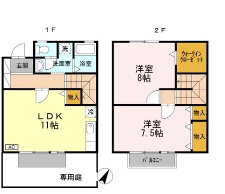 De ルーナの間取り