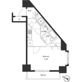 ヴェルト新宿の間取り