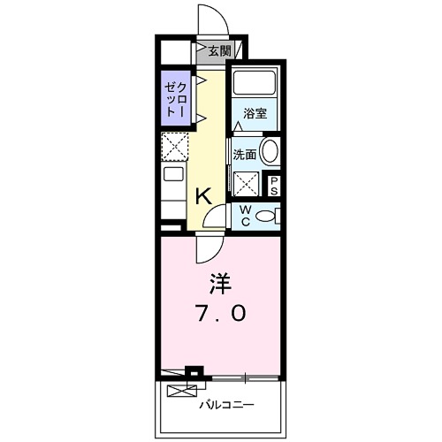 マトカ伏見稲荷の間取り