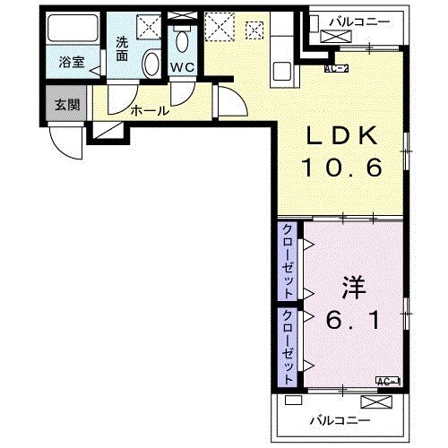 リアン・アミの間取り