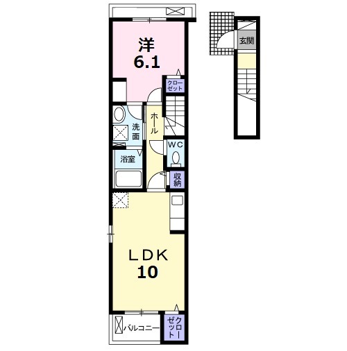 サン・シンシアの間取り