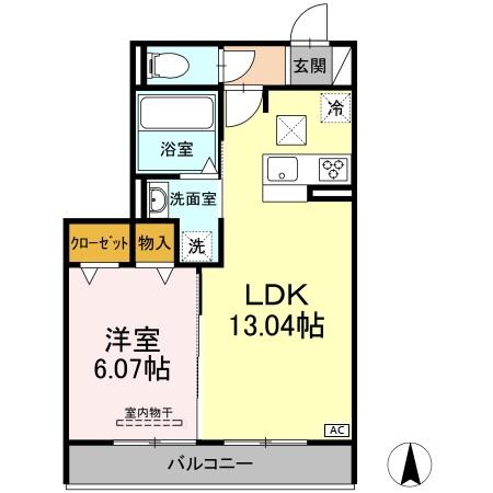 サンリット宮竹の間取り