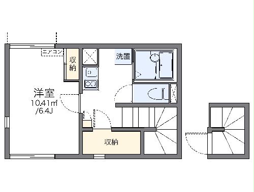 レオネクストMeの間取り